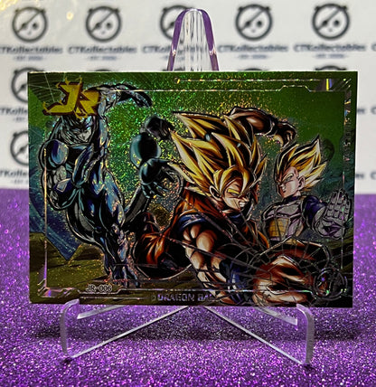 2022 DRAGON BALL SUPER SAIYAIIN # JR-006 PREMIUM HOLO FOIL GOLD CARD