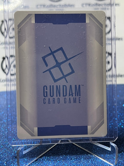 GUNDAM STEEL REQUIEM MIKAZUKI AUGUS # SP ST05-010 C+ ENGLISH FOIL GAME CARD