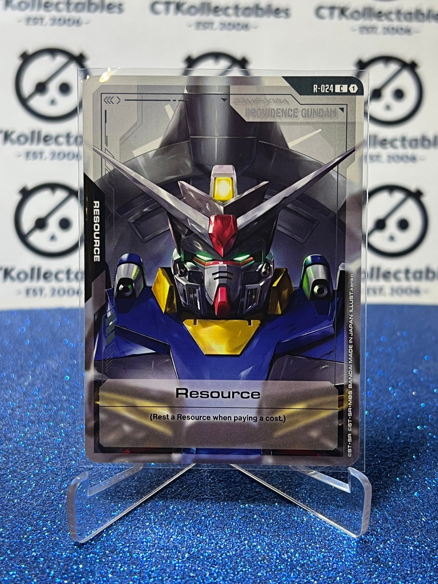 GUNDAM STEEL REQUIEM RESOURCE # R-024 C ENGLISH NON-FOIL GAME CARD