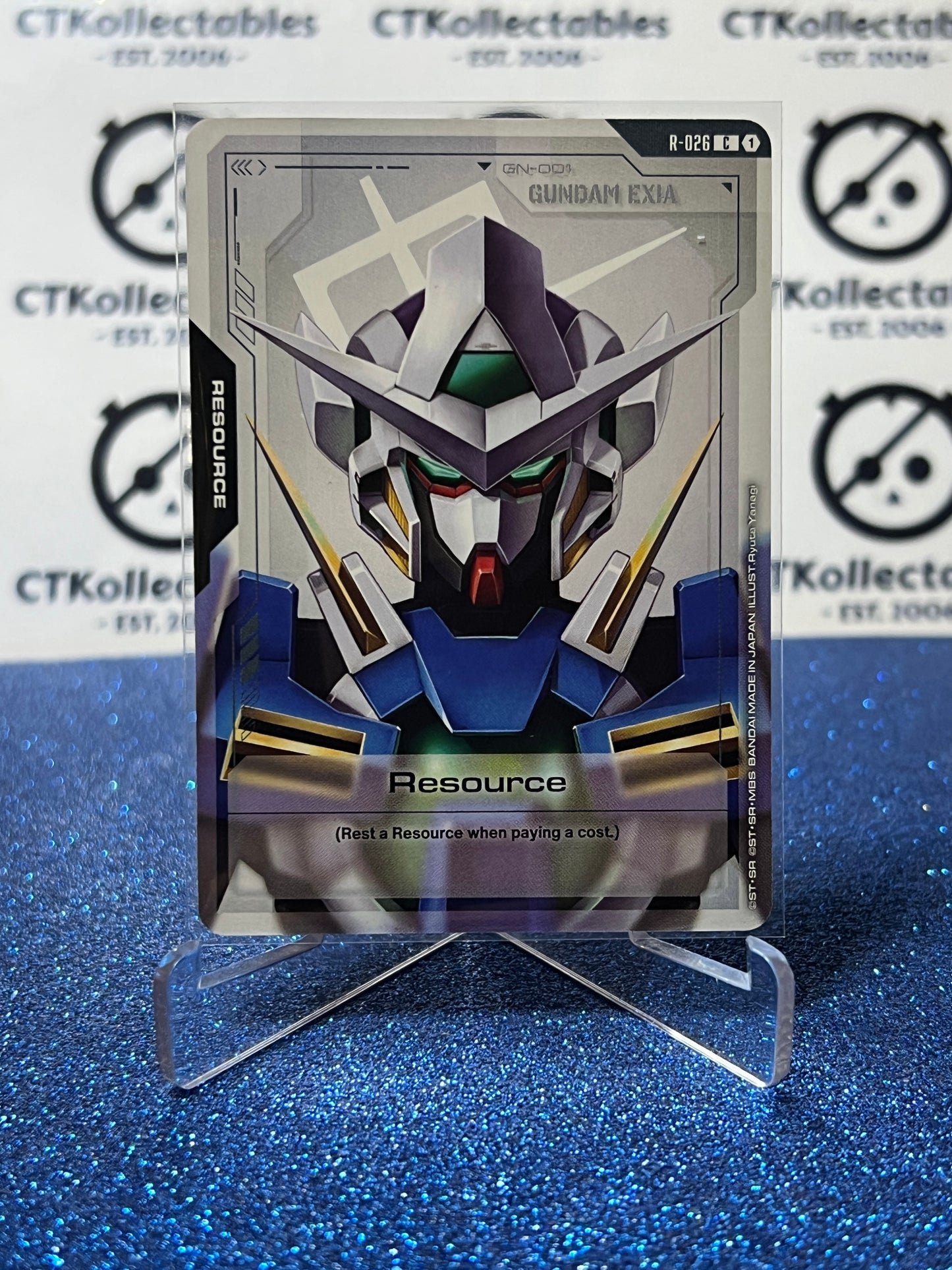 GUNDAM STEEL REQUIEM RESOURCE # R-026 C ENGLISH NON-FOIL GAME CARD