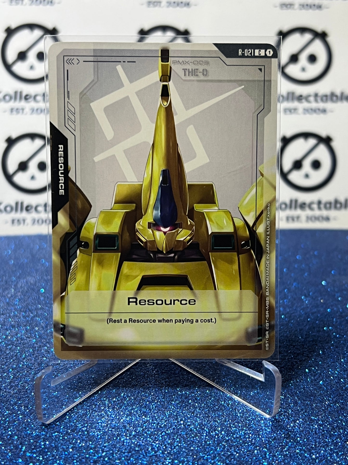 GUNDAM STEEL REQUIEM RESOURCE # R-021 C ENGLISH NON-FOIL GAME CARD