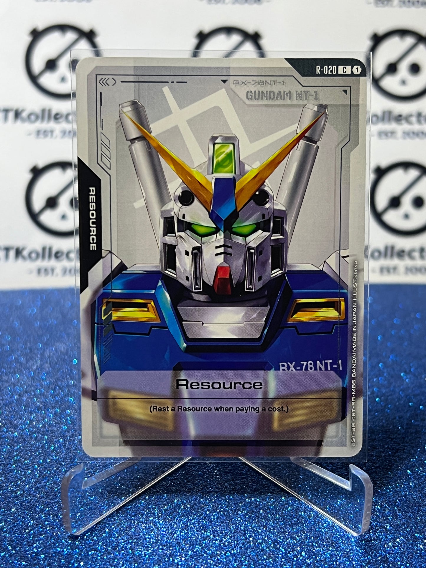 GUNDAM STEEL REQUIEM RESOURCE # R-020 C ENGLISH NON-FOIL GAME CARD
