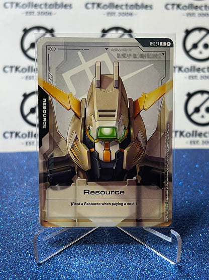 GUNDAM STEEL REQUIEM RESOURCE # R-027 C ENGLISH NON-FOIL GAME CARD