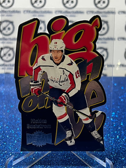 2021-22 SKYBOX METAL NICKLAS BACKSTROM # BM-37 BIG MAN ON ICE WASHINGTON CAPITALS NHL HOCKEY CARD