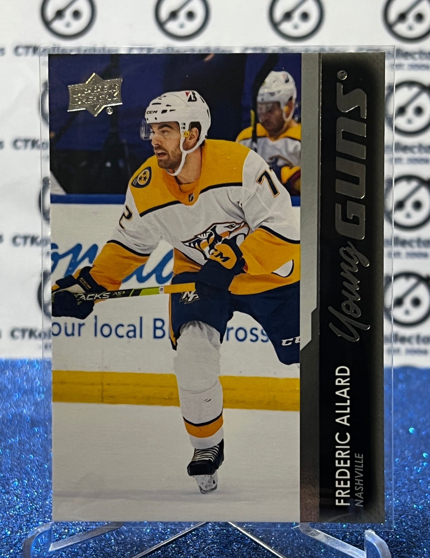 2021-22 UPPER DECK FREDERIC ALLARD # 483 YOUNG GUNS ROOKIE NASHVILLE PREDATORS HOCKEY CARD