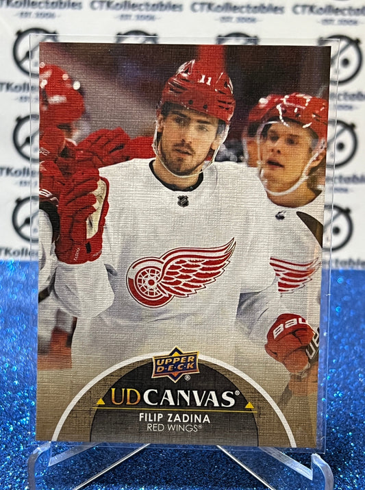 2021-22 UPPER DECK FILIP ZADINA  # C150 UD CANVAS DETROIT RED WINGS NHL HOCKEY CARD