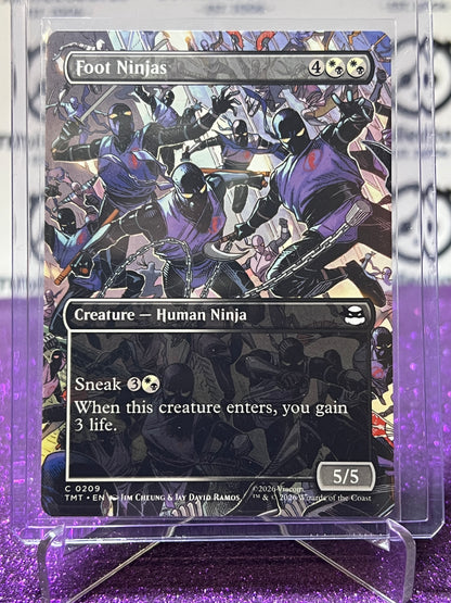 2026 MAGIC THE GATHERING TEENAGE MUTANT NINJA TURTLES FOOT NINJAS # C 0209 NON-FOIL CREATURE CARD