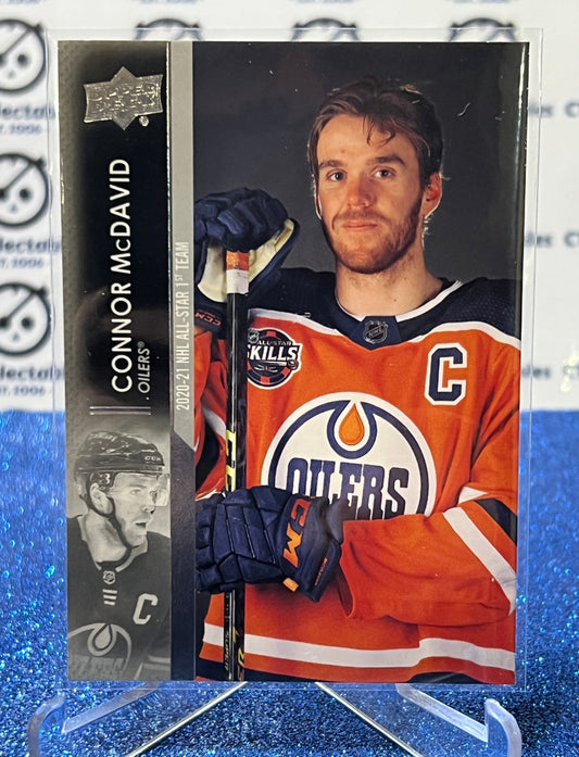 2022-23 UPPER DECK CONNOR McDAVID # 70 EDMONTON OILERS HOCKEY CARD