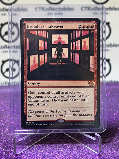 2026 MAGIC THE GATHERING TEENAGE MUTANT NINJA TURTLES BROADCAST TAKEOVER # M 0086 NON-FOIL SORCERY MYSTIC CARD