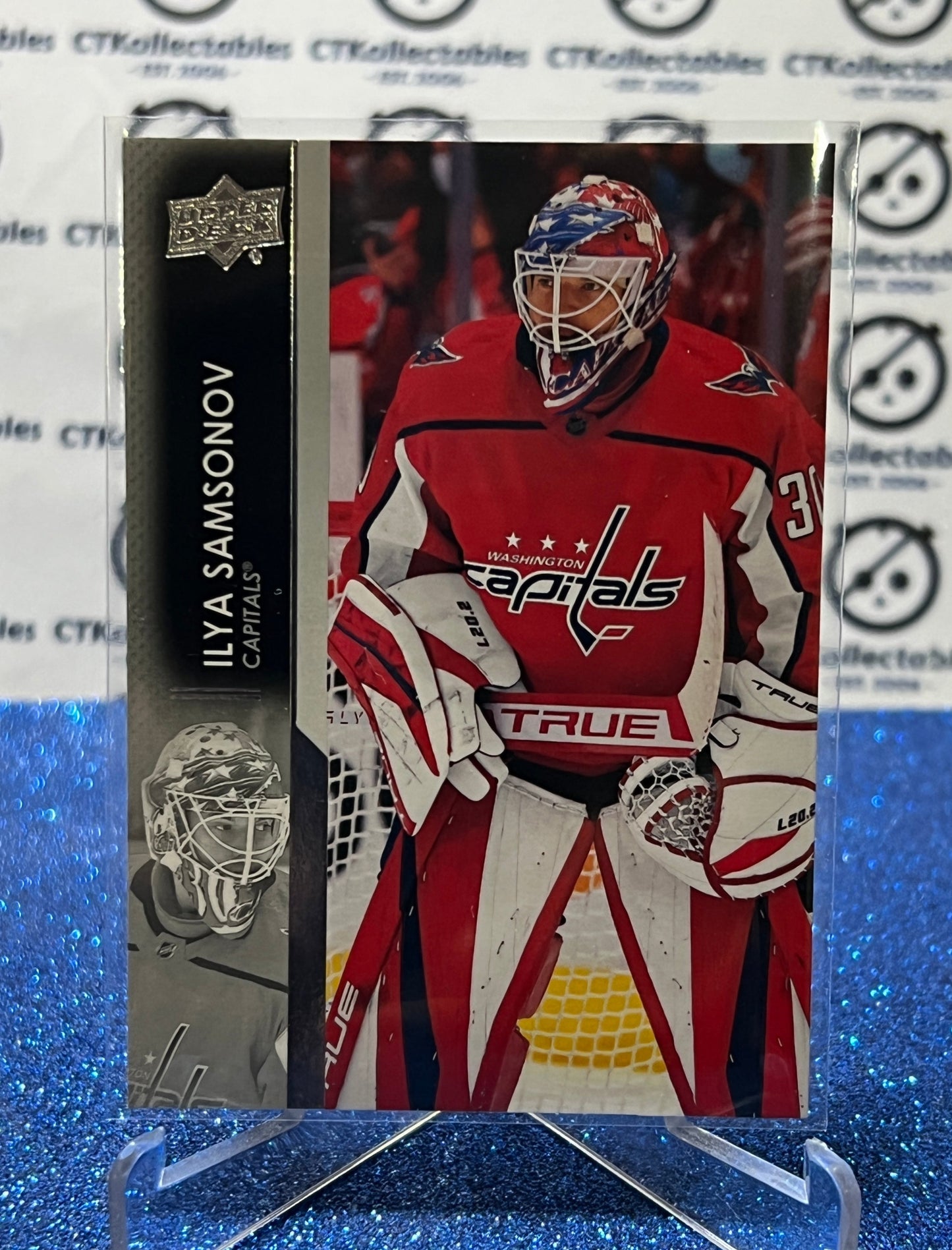 2021-22 UPPER DECK ILYA SAMSONOV # 440 WASHINGTON CAPITALS HOCKEY CARD