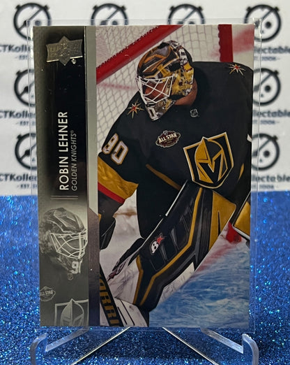 2021-22 UPPER DECK ROBIN LEHNER # 429 VEGAS GOLDEN KNIGHTS HOCKEY CARD