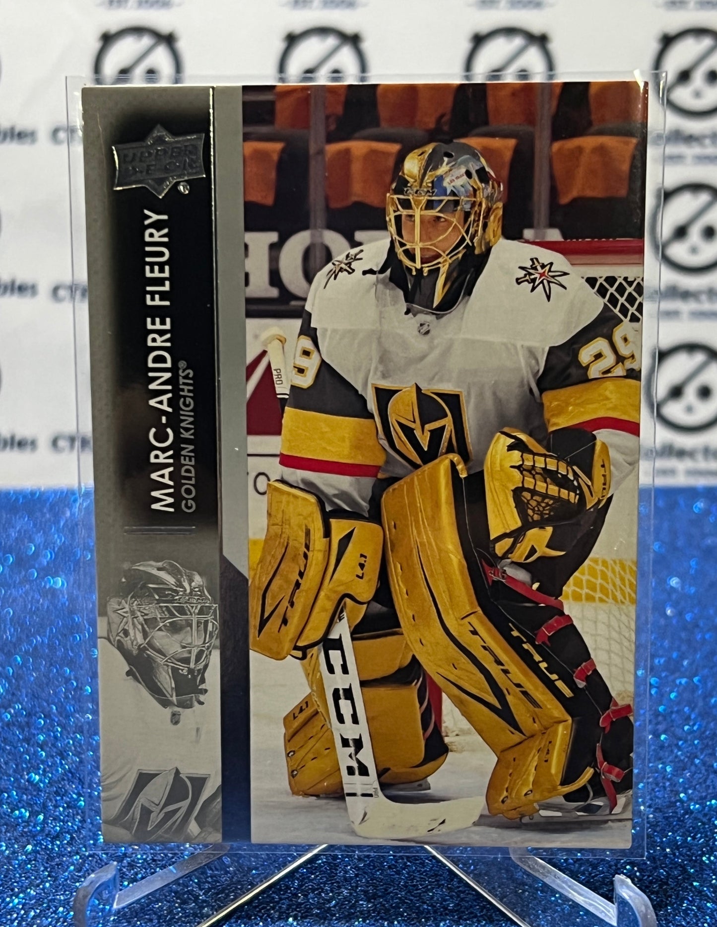 2021-22 UPPER DECK MARC-ANDRE FLEURY # 180 VEGAS GOLDEN KNIGHTS HOCKEY CARD