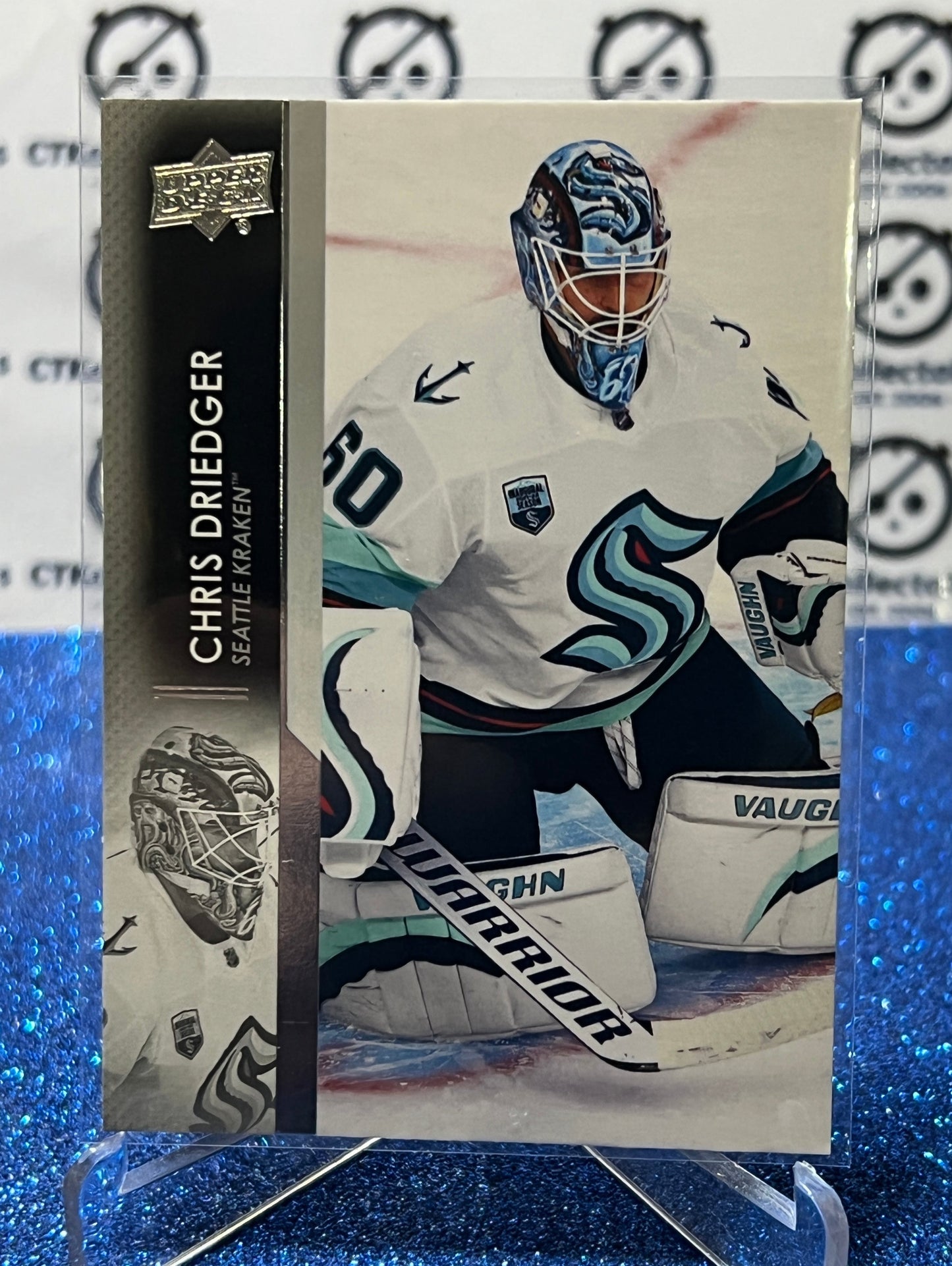 2021-22 UPPER DECK CHRIS DRIEDGER # 398 SEATTLE KRAKEN HOCKEY CARD