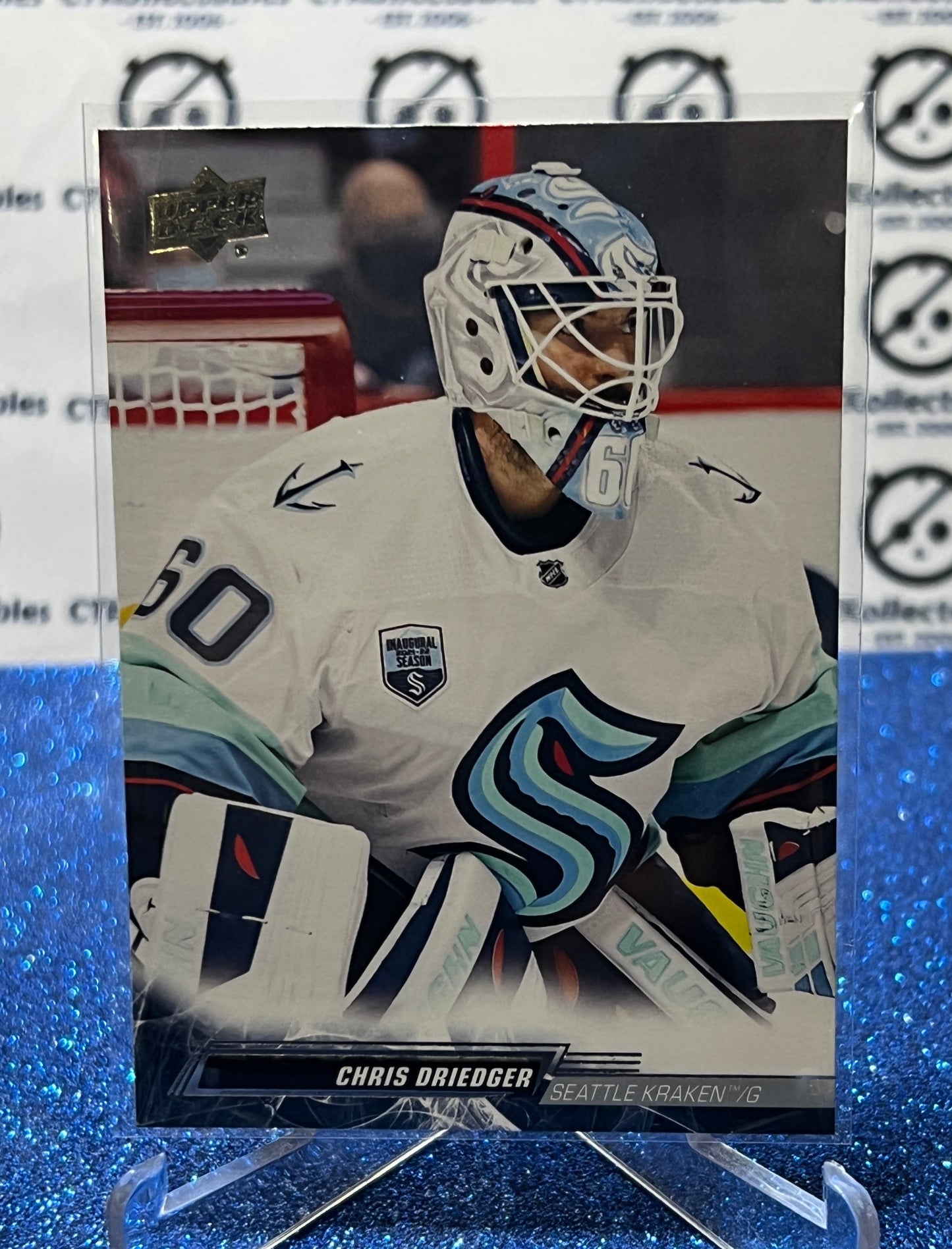 2022-23 UPPER DECK CHRIS DRIEDGER # 149 SEATTLE KRAKEN HOCKEY CARD