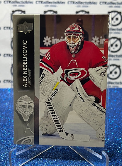 2021-22 UPPER DECK ALEX NEDELJKOVIC # 34 CAROLINA HURRICANES HOCKEY CARD