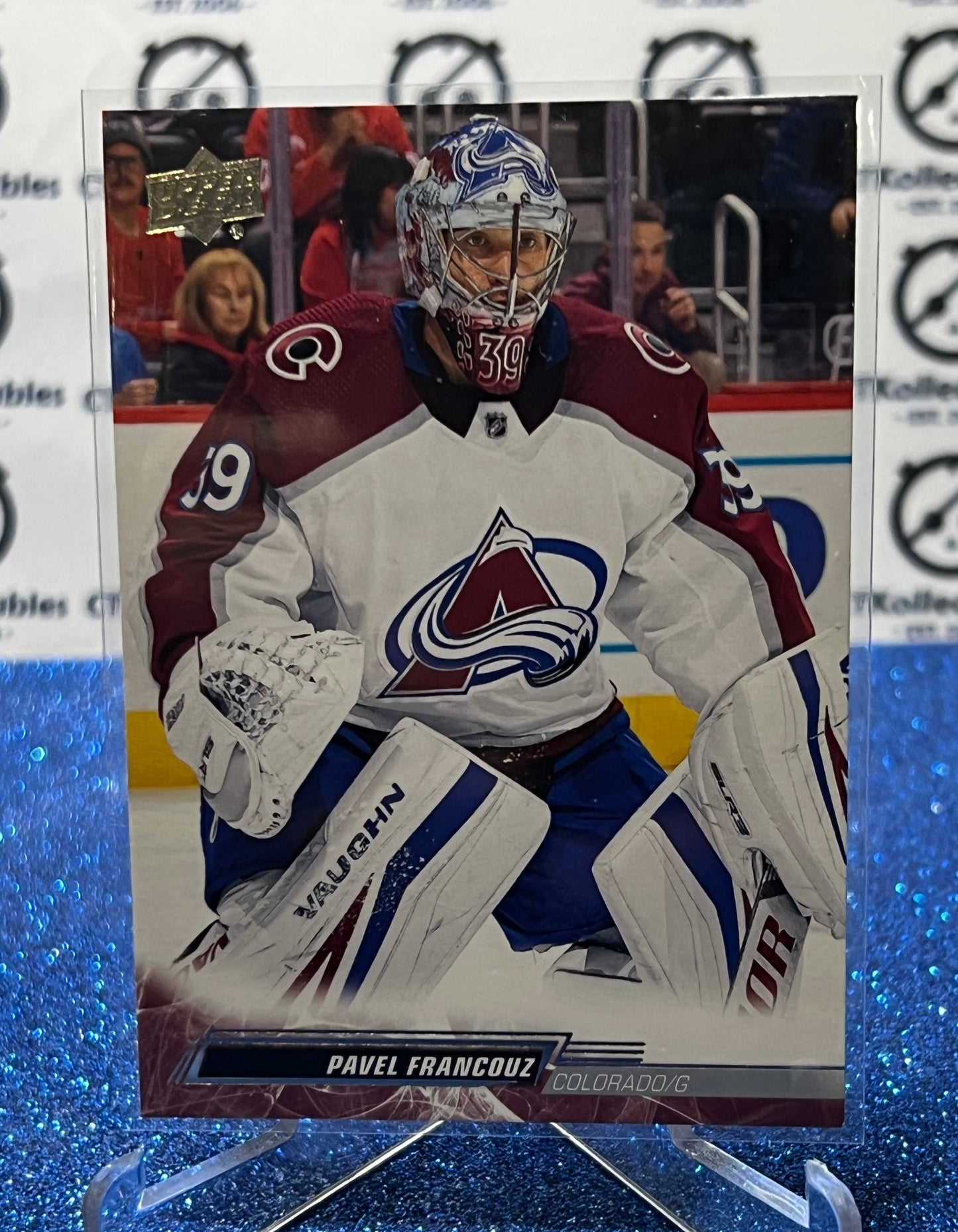 2022-23 UPPER DECK PAVEL FRANCOUZ # 45 COLORADO AVALANCHE HOCKEY CARD