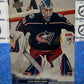 2022-23 UPPER DECK ELVIS MERZLIKINS # 53 COLUMBUS BLUE JACKETS HOCKEY CARD