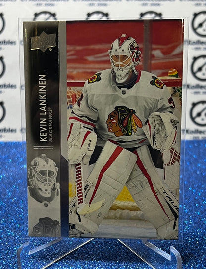 2021-22 UPPER DECK KEVIN LANKINEN # 43 ROOKIE CHICAGO BLACKHAWKS HOCKEY CARD