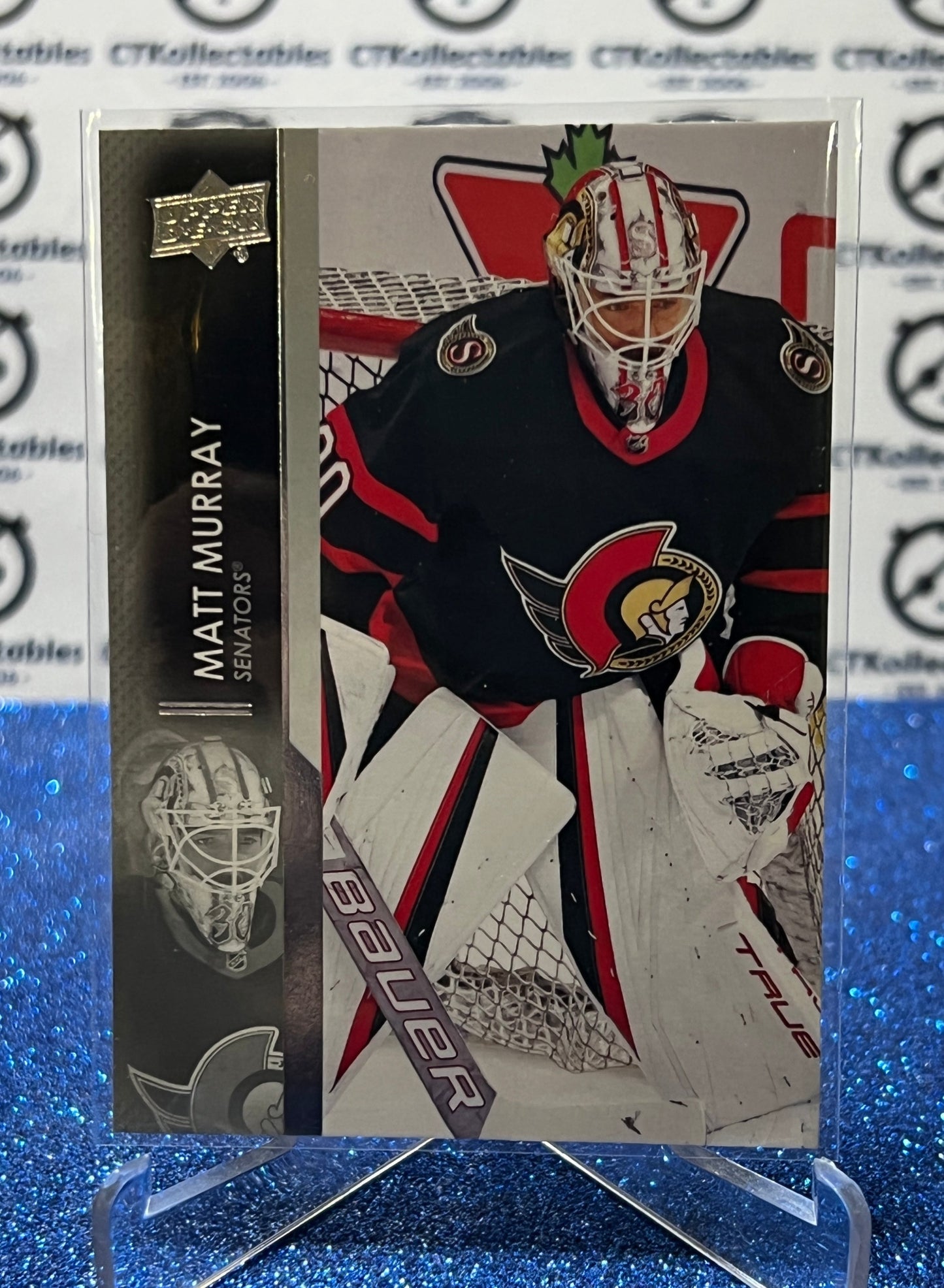 2021-22 UPPER DECK MATT MURRAY # 376 OTTAWA SENATORS HOCKEY CARD