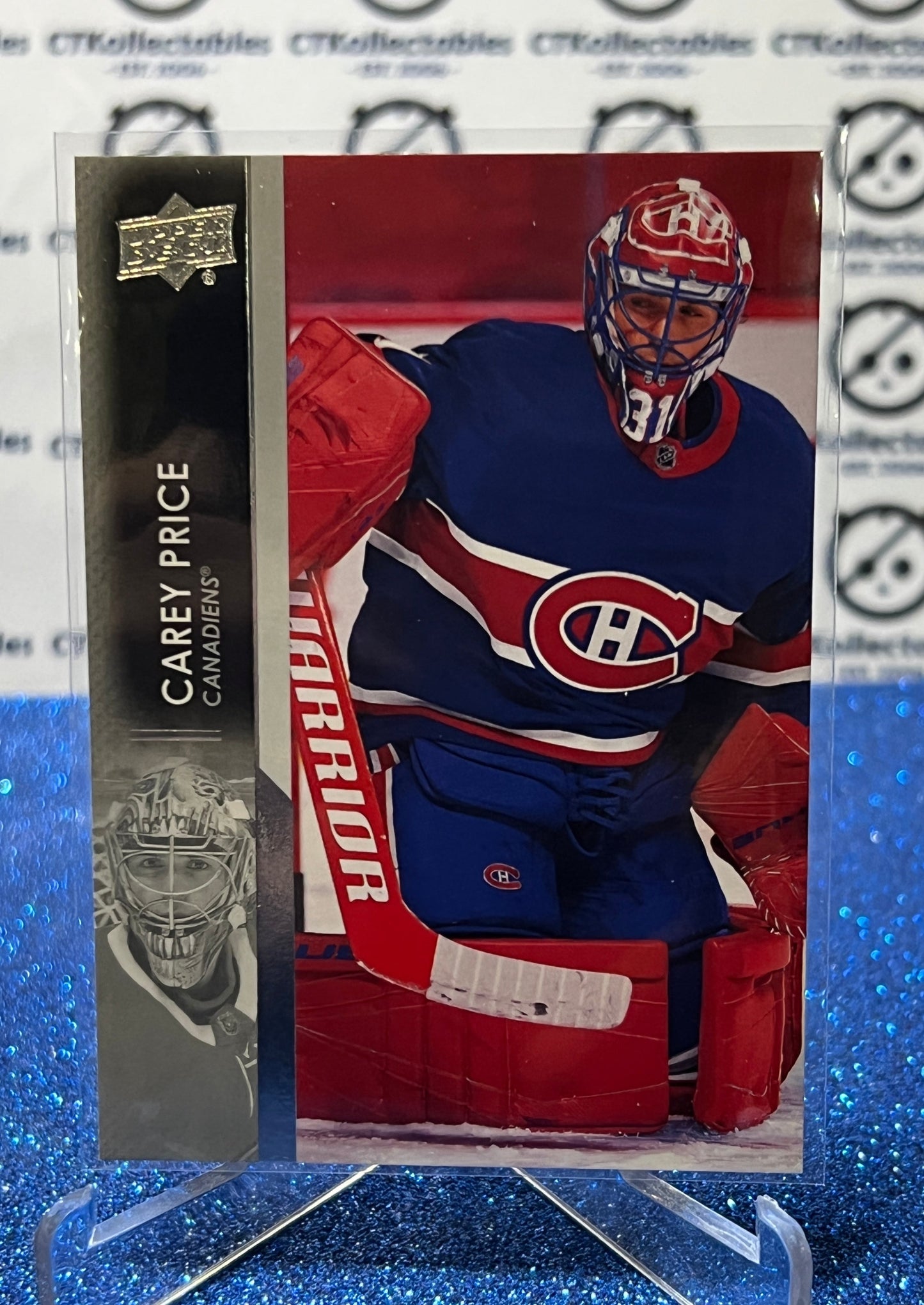 2021-22 UPPER DECK CAREY PRICE # 347 MONTREAL CANADIENS HOCKEY NHL CARD