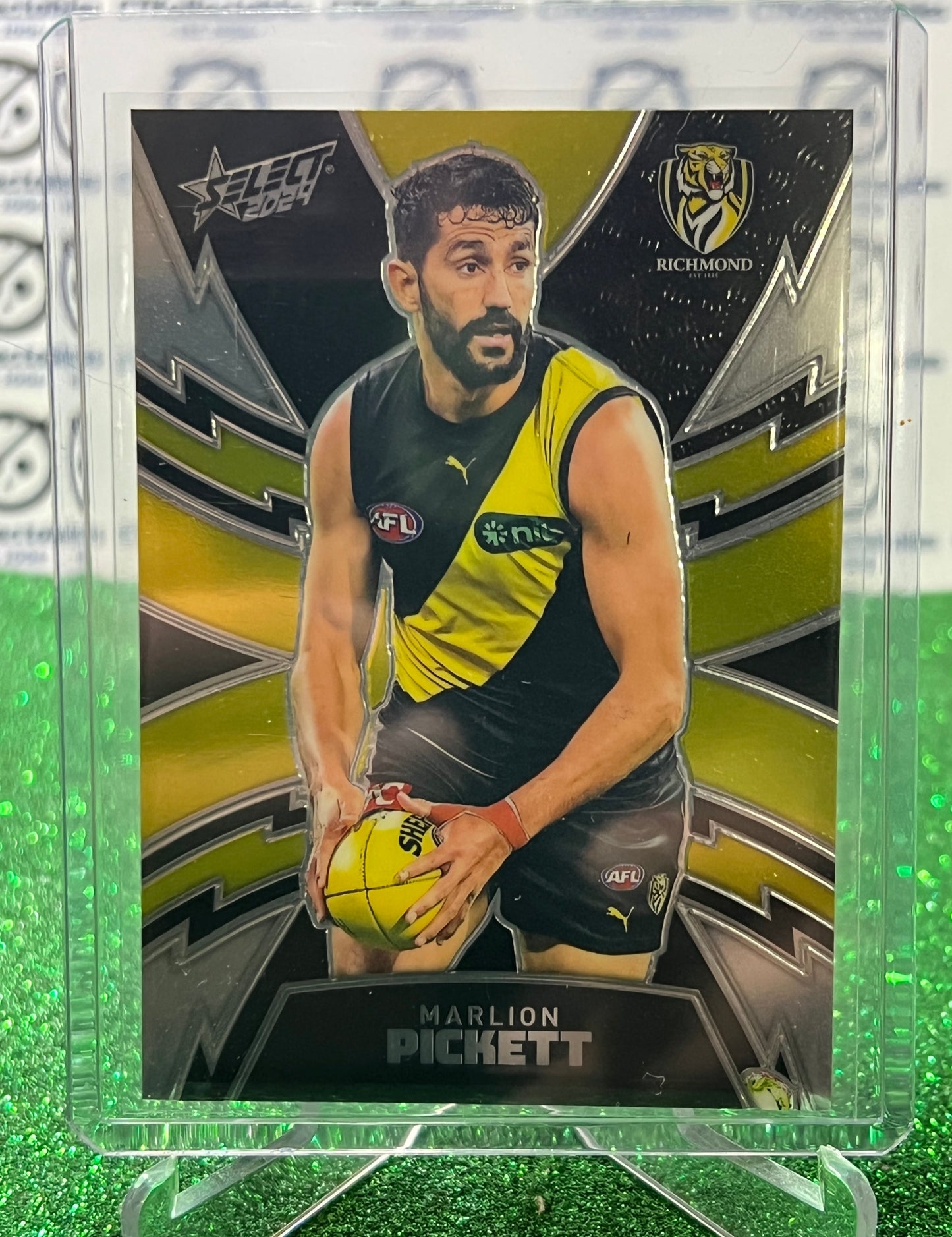 2024 AFL SELECT FOOTY STARS MARLION PICKETT # LT301 LUMINOUS  /599 RICHMOND TIGERS