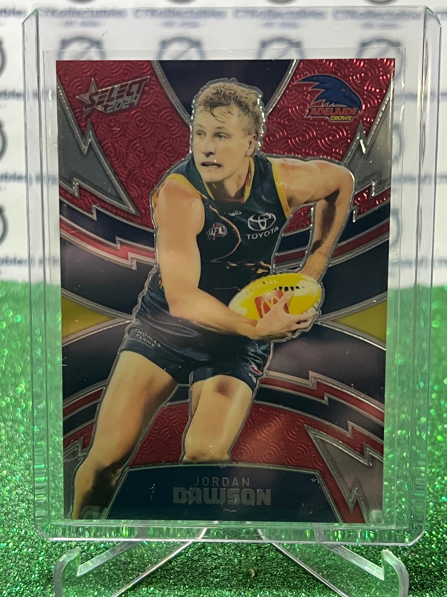 2024 AFL SELECT FOOTY STARS JORDON DAWSON # LT3 LUMINOUS  /599 ADELAIDE CROWS