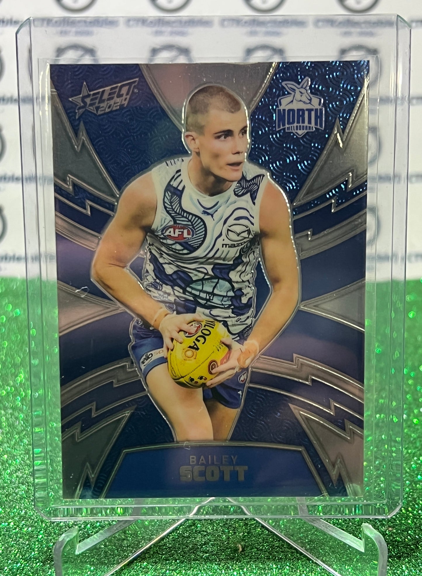 2024 AFL SELECT FOOTY STARS BAILEY SCOTT # LT254 LUMINOUS  /599 NORTH MELBOURNE