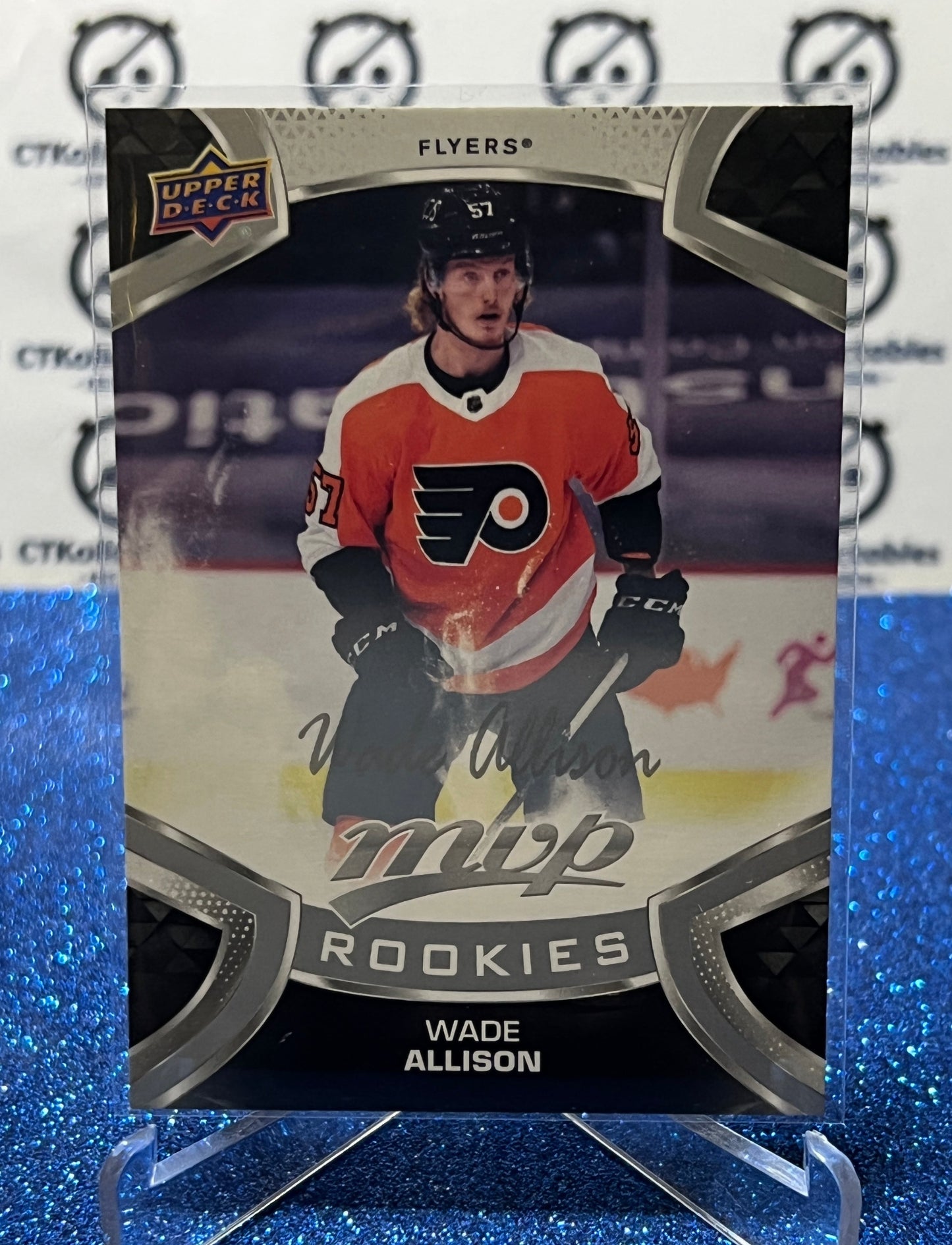 2021-22 UPPER DECK MVP WADE ALLISON # 231 ROOKIES PHILADELPHIA FLYERS NHL HOCKEY  CARD