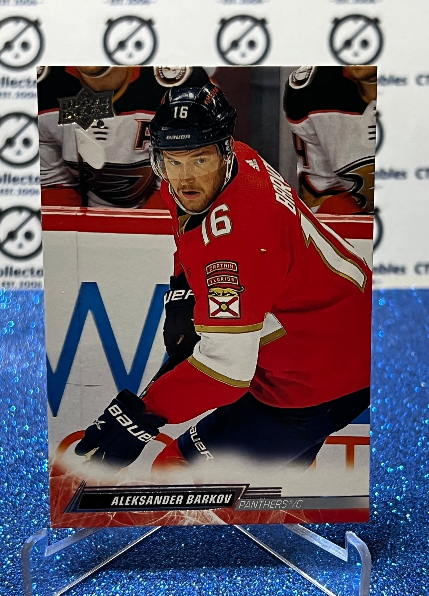 2021-22 UPPER DECK MVP ALEKSANDER BARKOV # 74 FLORIDA PANTHERS NHL HOCKEY