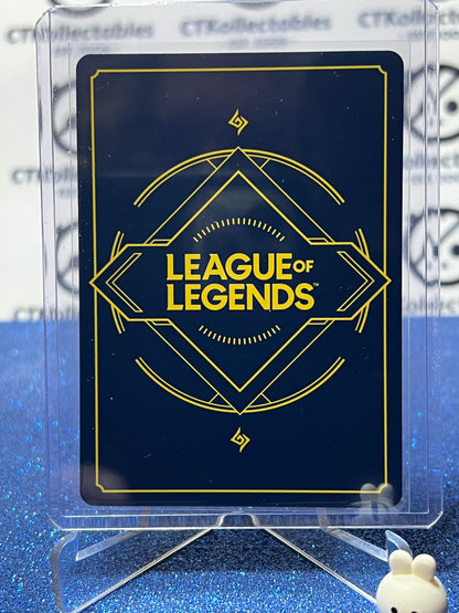 2026 RIFTBOUND LEAGUE OF LEGENDS SPIRITFORGED RUMBLE # 089a/221  FOIL TRADING GAME CARD