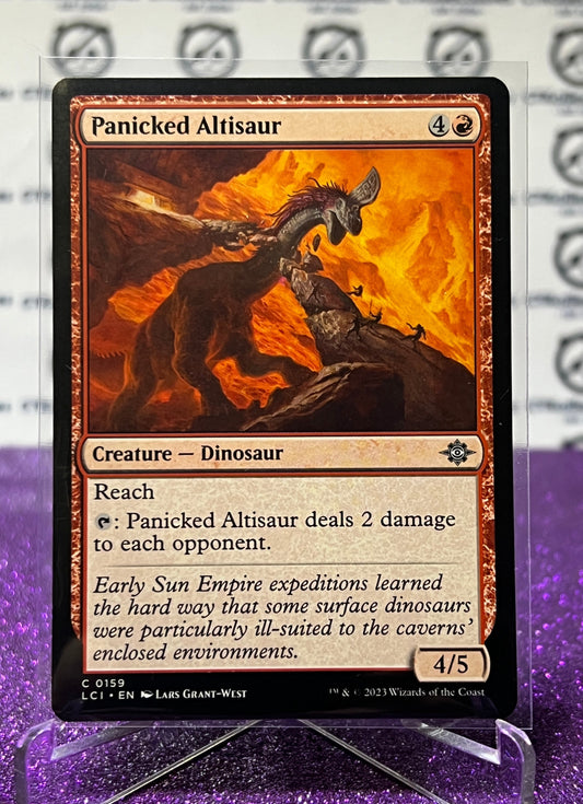 2023 MAGIC THE GATHERING THE LOST CAVERNS OF IXALAN # C 0159 CREATURE - DINOSAUR CARD PANICKED ALTISAUR