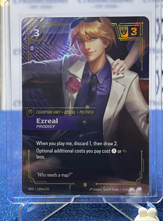 2026 RIFTBOUND LEAGUE OF LEGENDS SPIRITFORGED EZREAL # 149a/221  FOIL TRADING GAME CARD