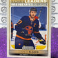 2021-22 O-PEE-CHEE CONNOR McDAVID # 584 LEAGUE LEADERS EDMONTON OILERS HOCKEY NHL CARD