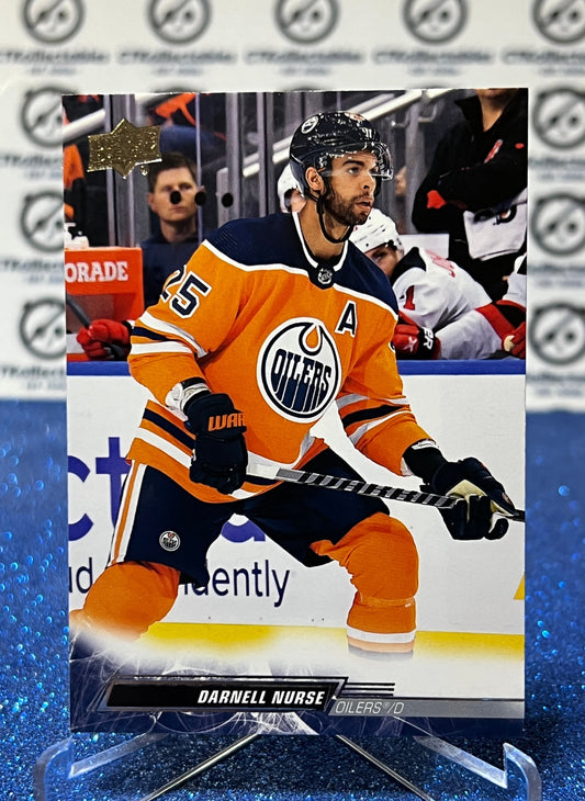 2022-23 UPPER DECK DARNELL NURSE # 71 EDMONTON OILERS HOCKEY NHL CARD (Copy)