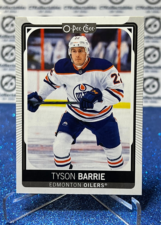 2021-22 O-PEE-CHEE TYSON BARRIE # 62 EDMONTON OILERS HOCKEY NHL CARD
