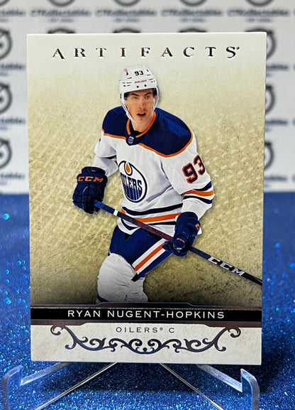 2021-22 UPPER DECK ARTIFACTS RYAN NUGENT-HOPKINS # 67 EDMONTON OILERS HOCKEY NHL CARD