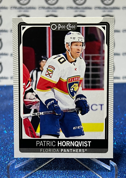 2021-22 O-PEE-CHEE PATRIC HORNQVIST # 84 FLORIDA PANTHERS NHL HOCKEY CARD