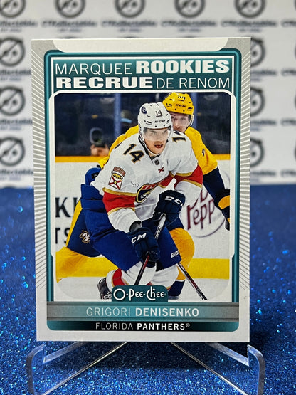 2021-22 O-PEE-CHEE GRIGORI DENISENKO # 533 MARQUEE ROOKIE FLORIDA PANTHERS NHL HOCKEY CARD