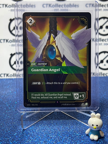 2026 RIFTBOUND LEAGUE OF LEGENDS SPIRITFORGED GUARDIAN ANGEL # 051/221  FOIL TRADING GAME CARD