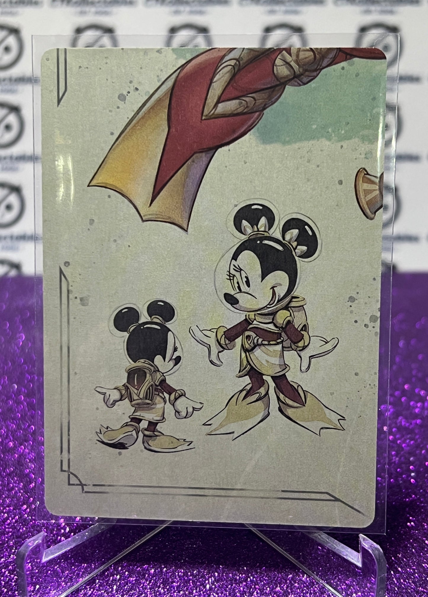 2024 MINNIE MOUSE WIDE-EYED DIVER PUZZLE CARD DISNEY LORCANA RISE OF THE FLOODBORN