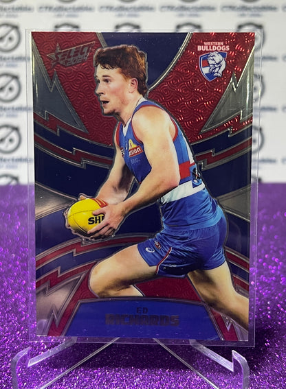 2024 AFL FOOTY STARS LUMINOUS THUNDERBOLT ED RICHARDS # LT389 BULLDOGS /599