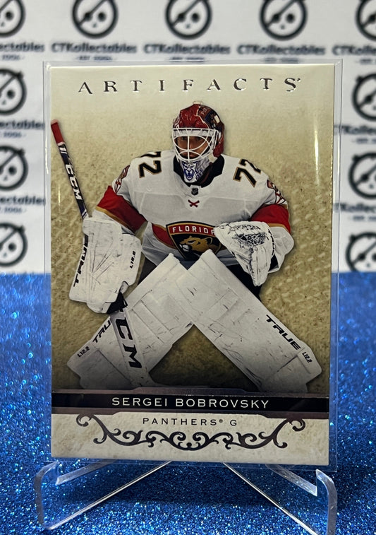 2021-22 UPPER DECK ARTIFACTS  SERGEI BOBROVSKY # 65 SILVER  FLORIDA PANTHERS HOCKEY CARD