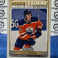 2021-22 O-PEE-CHEE TYSON BARRIE # 586 LEAGUE LEADERS EDMONTON OILERS HOCKEY CARD