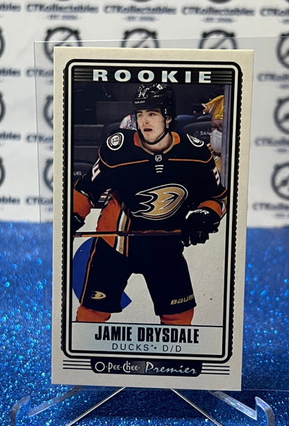 2021-22 O-PEE-CHEE JAMIE DRYSDALE # P-36 ROOKIE TALLBOYS ANAHEIM DUCKS HOCKEY CARD