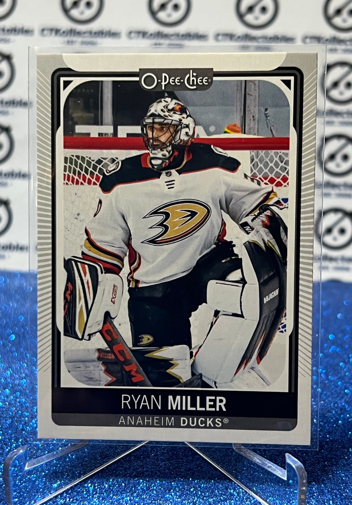 2021-22 O-PEE-CHEE RYAN MILLER # 175 ANAHEIM DUCKS NHL HOCKEY CARD