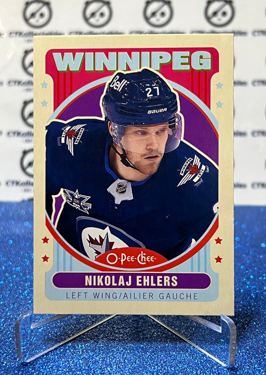 2021-22 O-PEE-CHEE NIKOLAJ EHLERS # 68 RETRO WINNIPEG JETS NHL HOCKEY CARD