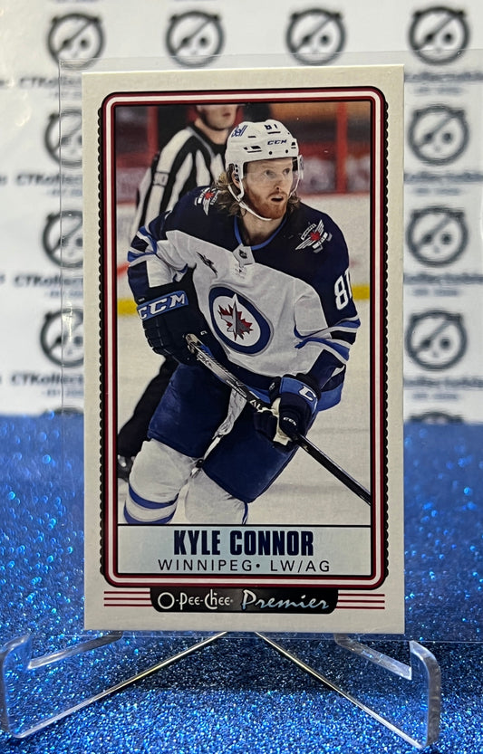 2021-22 O-PEE-CHEE PREMIER KYLE CONNOR # P-18 TALLBOYS WINNIPEG JETS NHL HOCKEY CARD