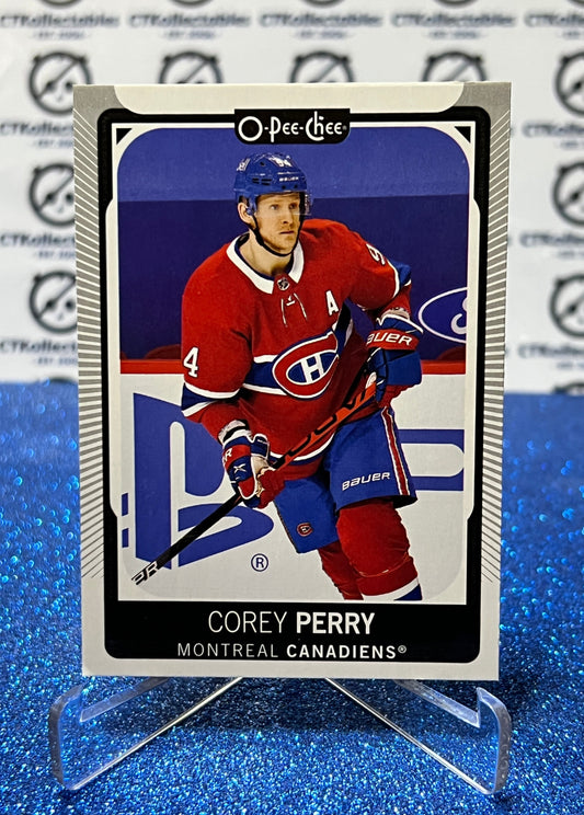 2021-22  O-PEE-CHEE COREY PERRY # 233 MONTREAL CANADIENS NHL HOCKEY TRADING CARD