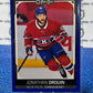 2021-22 O-PEE-CHEE JONATHAN DROUIN # 210 BLUE PARALLEL MONTREAL CANADIENS HOCKEY CARD