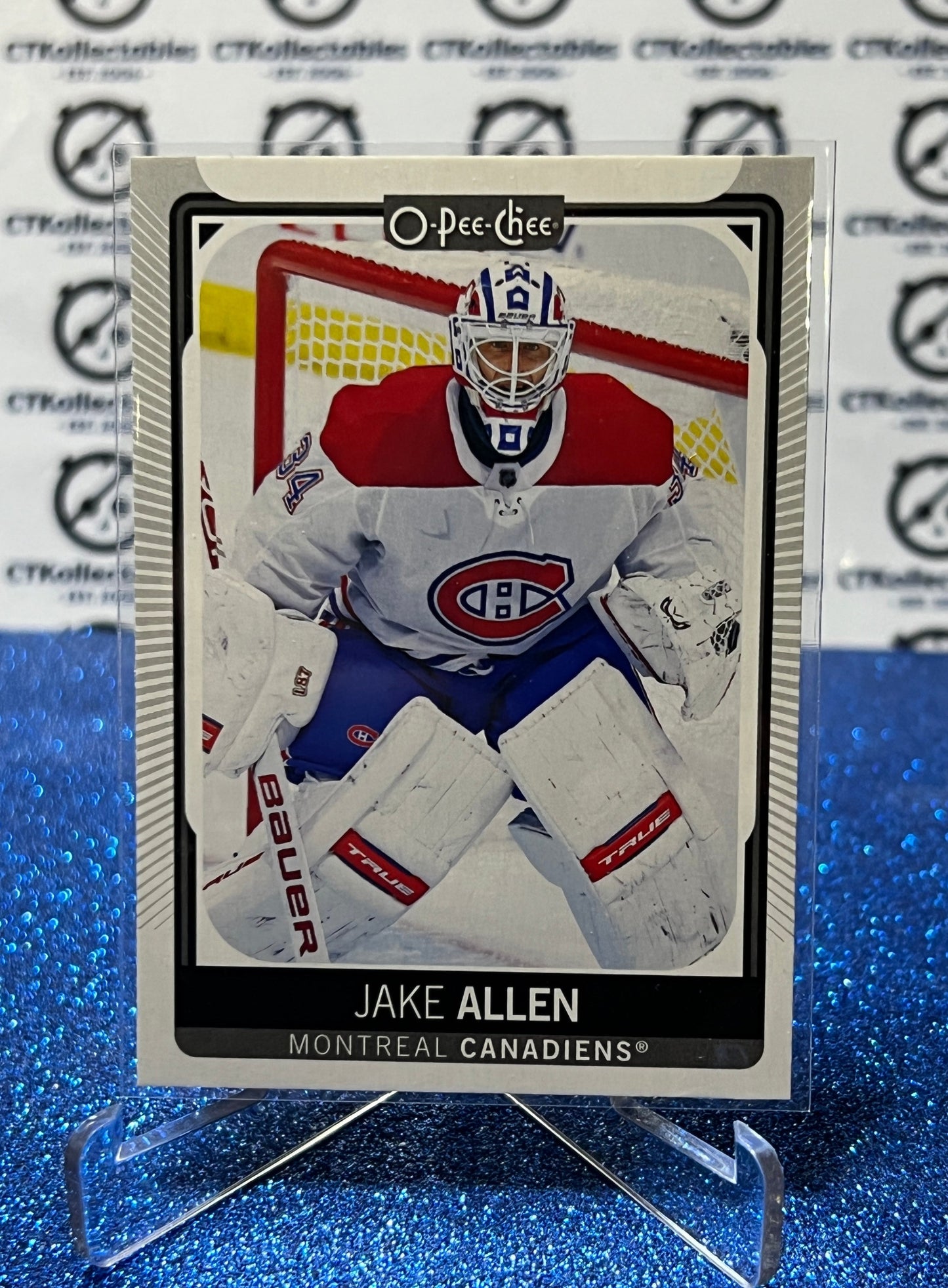 2021-22 O-PEE-CHEE JAKE ALLEN # 345 MONTREAL CANADIENS HOCKEY CARD